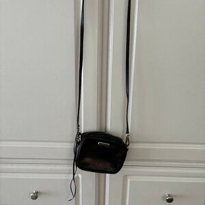 Rebecca Minkoff black leather crossbody bag